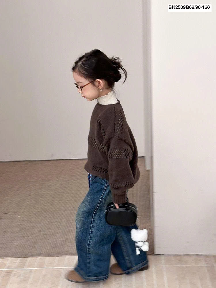 Áo len dệt 25G099 nhà Ambb