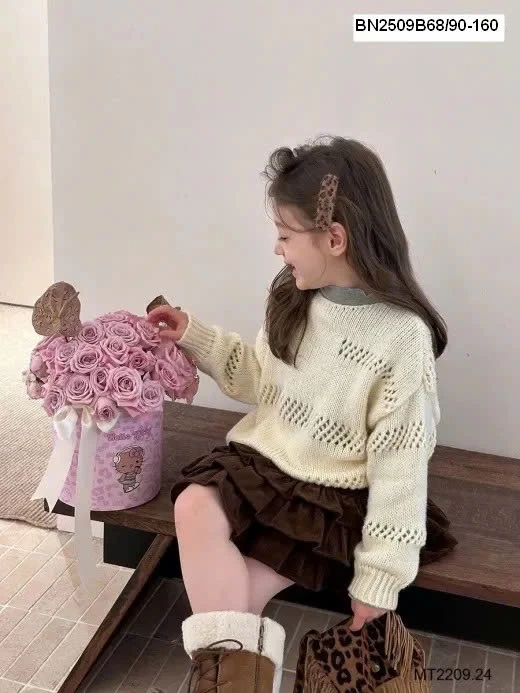 Áo len dệt 25G099 nhà Ambb