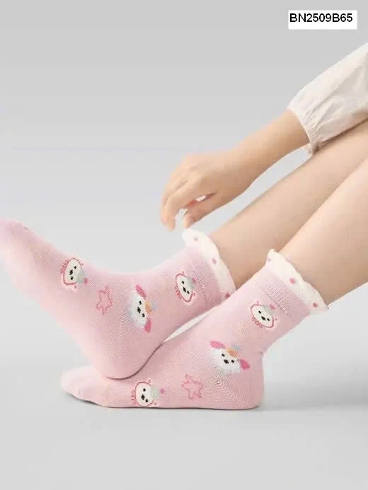 Set 5 đôi tất hoạ tiết cute cho bé trai bé gái