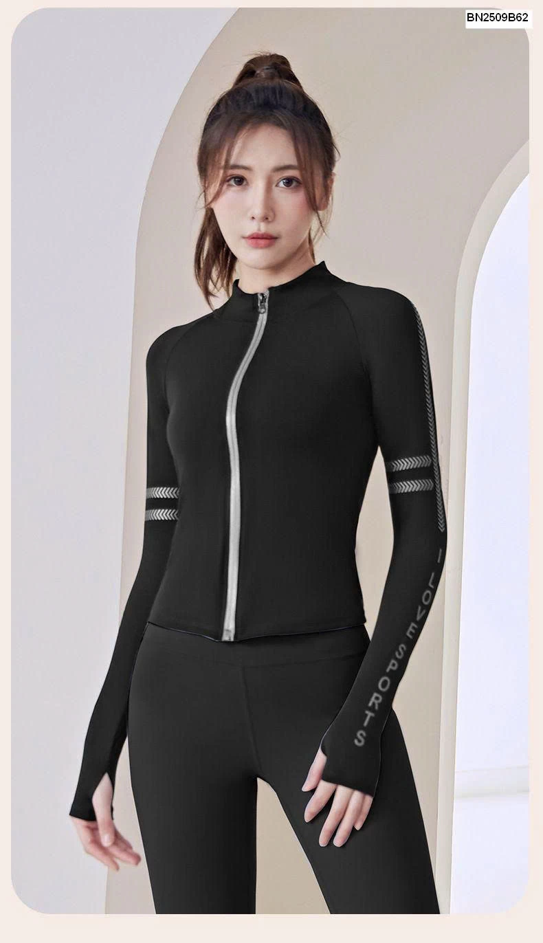 ÁO KHOÁC TẬP DÀI TAY