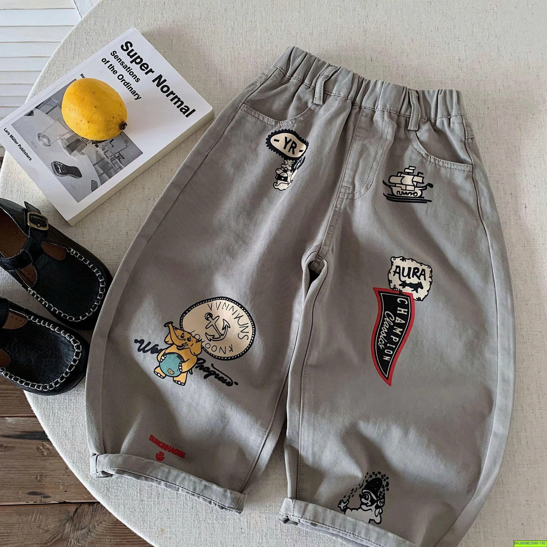 QUẦN HỌA TIẾT BÉ TRAI