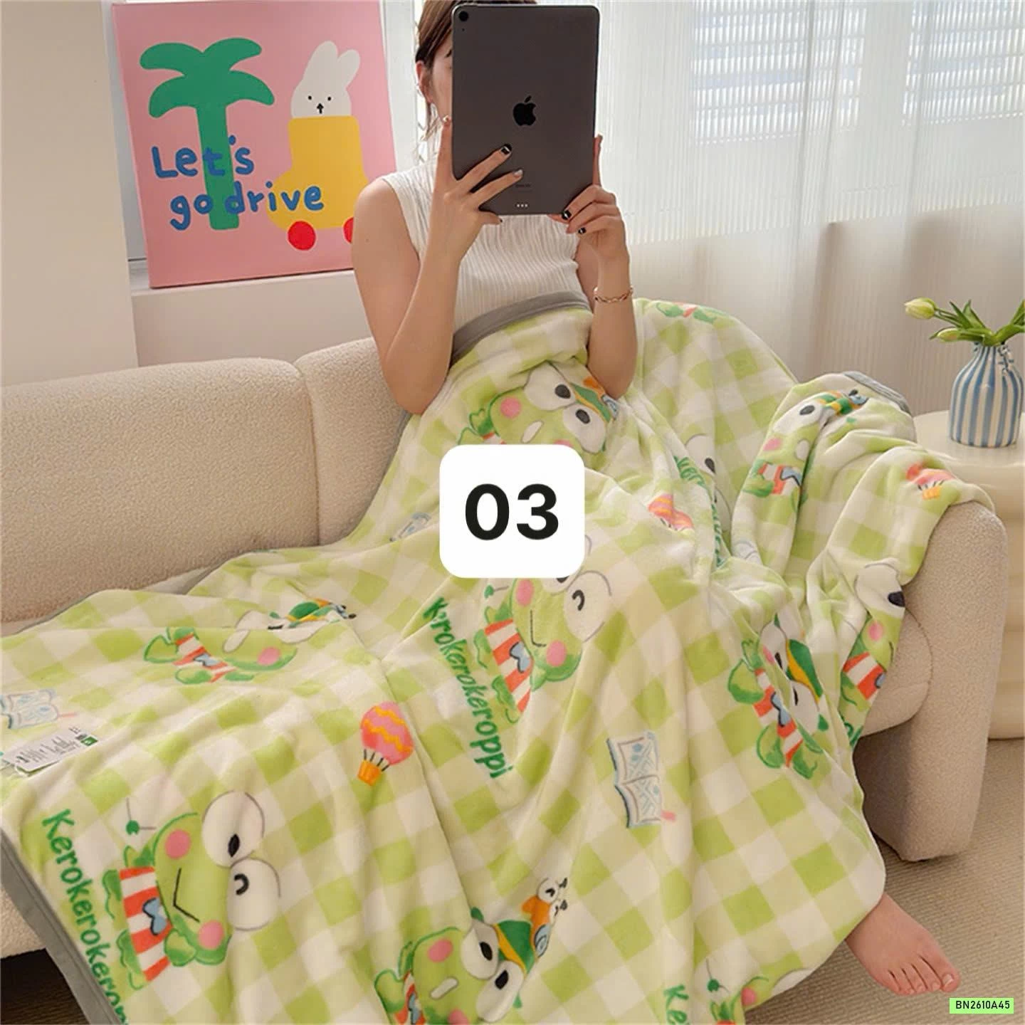 CHĂN BĂNG NHUNG DỄ THƯƠNG