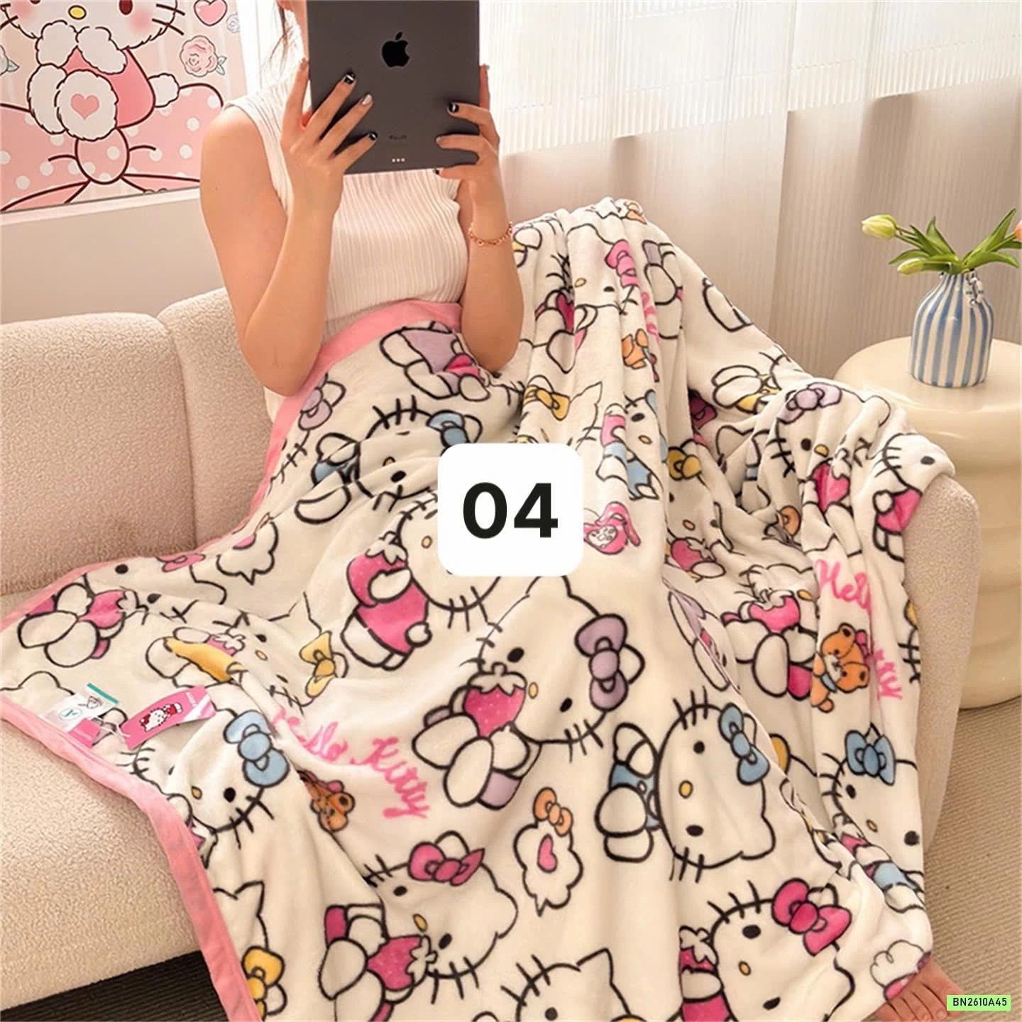 CHĂN BĂNG NHUNG DỄ THƯƠNG