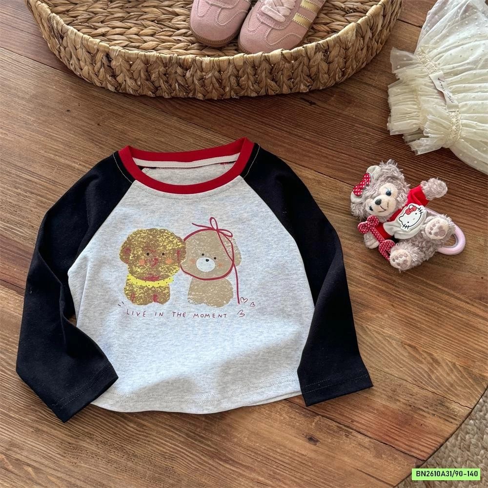 ÁO THUN PHỐI MÀU TAY