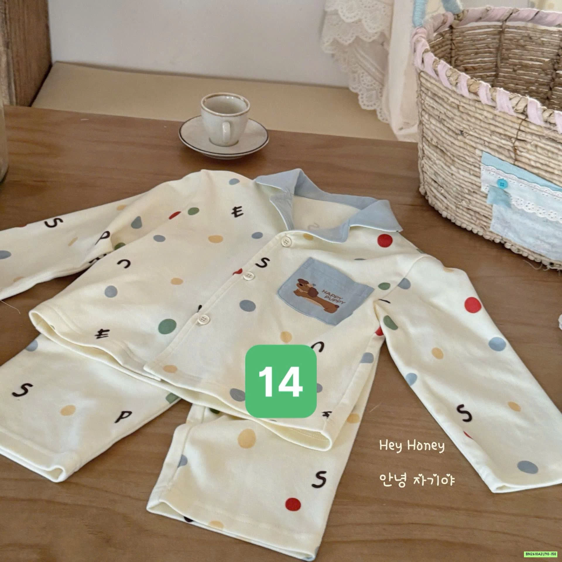 PIZAMA COTTON HNEY MẸ BÉ