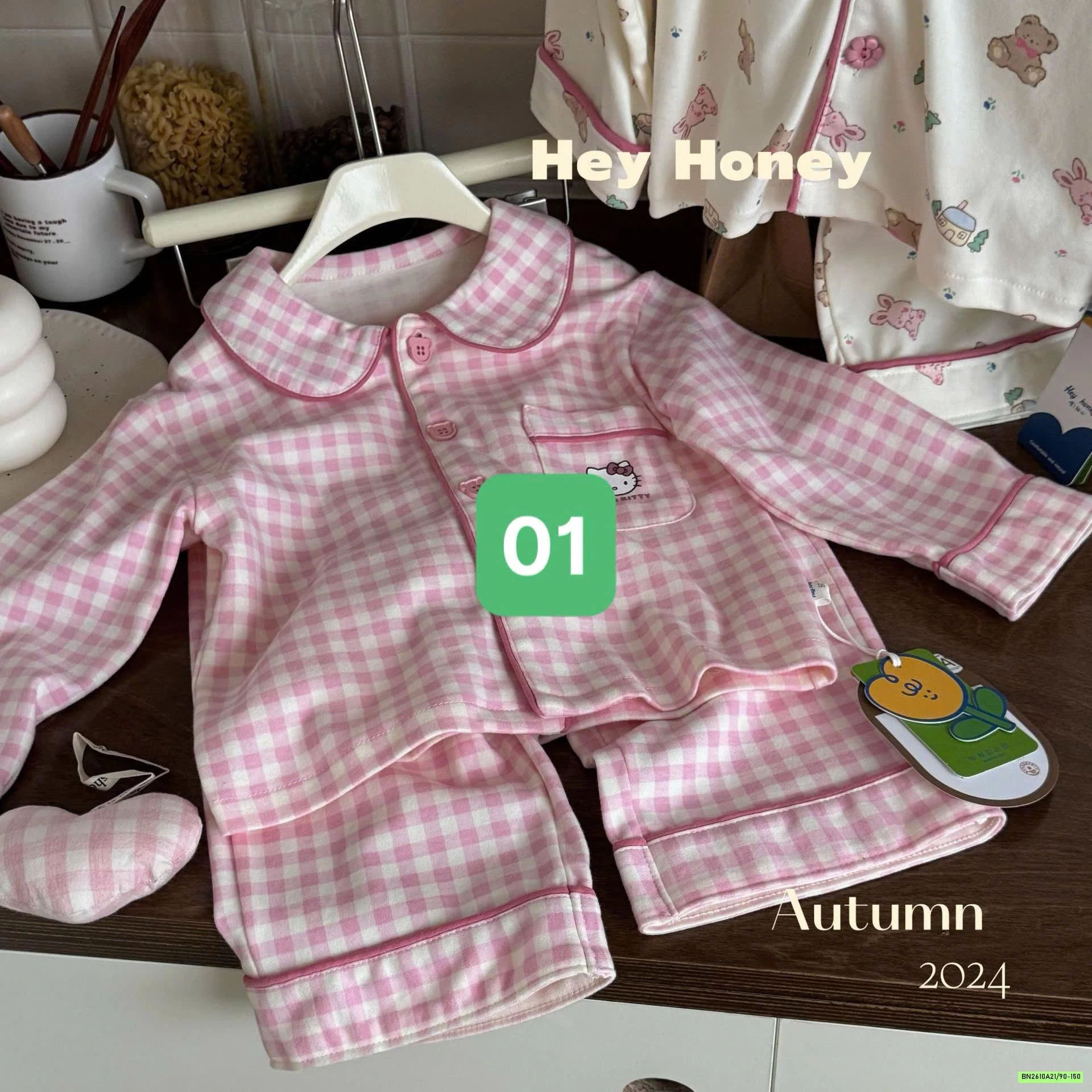 PIZAMA COTTON HNEY MẸ BÉ