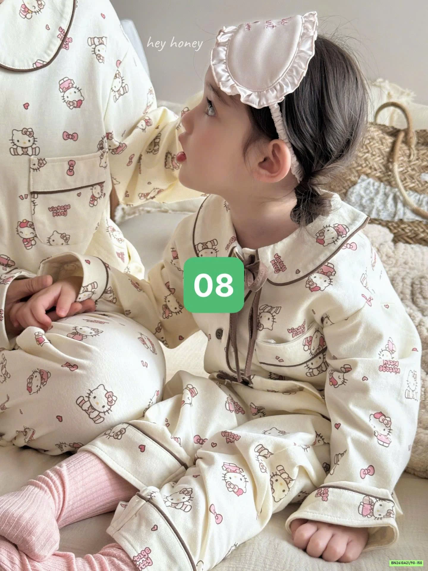 PIZAMA COTTON HNEY MẸ BÉ