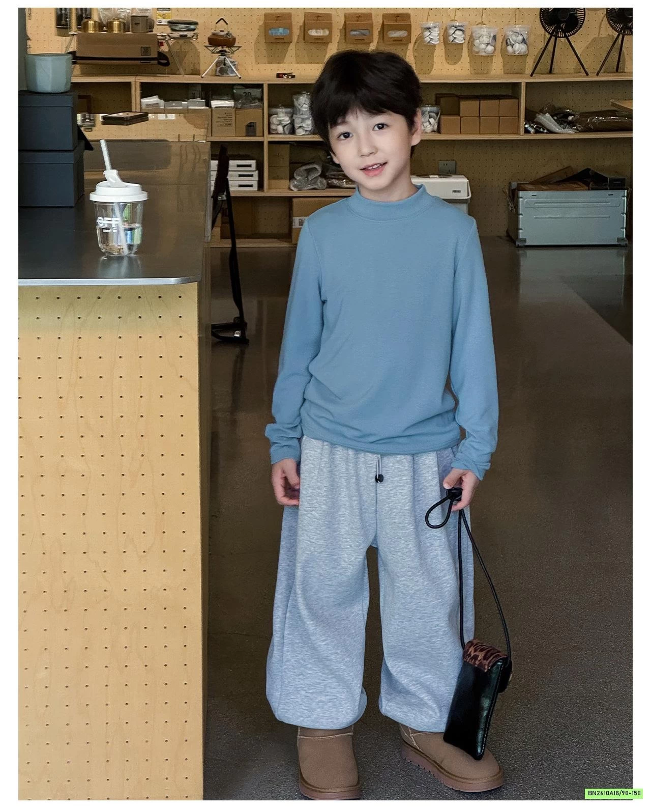 ÁO GIỮ NHIỆT CỔ 3P TRƠN MÀU AOAOKIDS