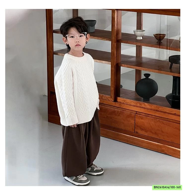 ÁO LEN CỔ TRÒN VẶN THỪNG