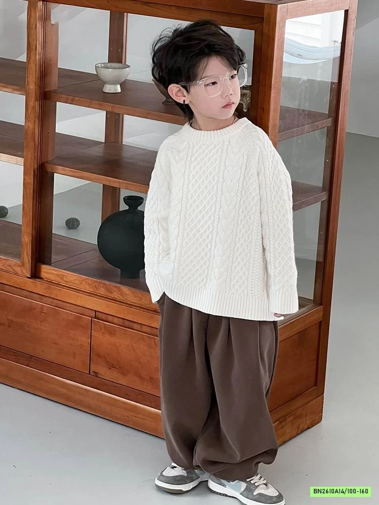 ÁO LEN CỔ TRÒN VẶN THỪNG