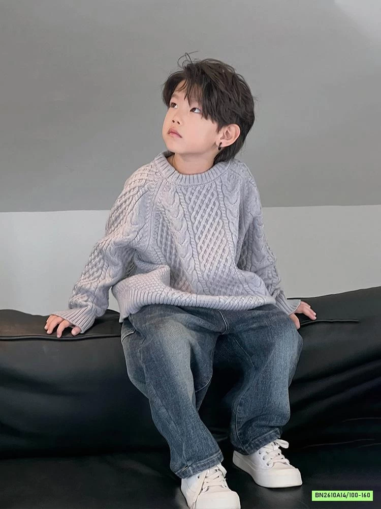 ÁO LEN CỔ TRÒN VẶN THỪNG