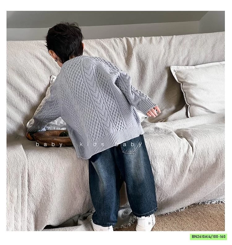 ÁO LEN CỔ TRÒN VẶN THỪNG