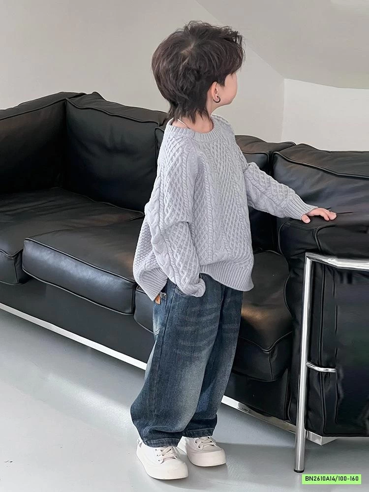 ÁO LEN CỔ TRÒN VẶN THỪNG