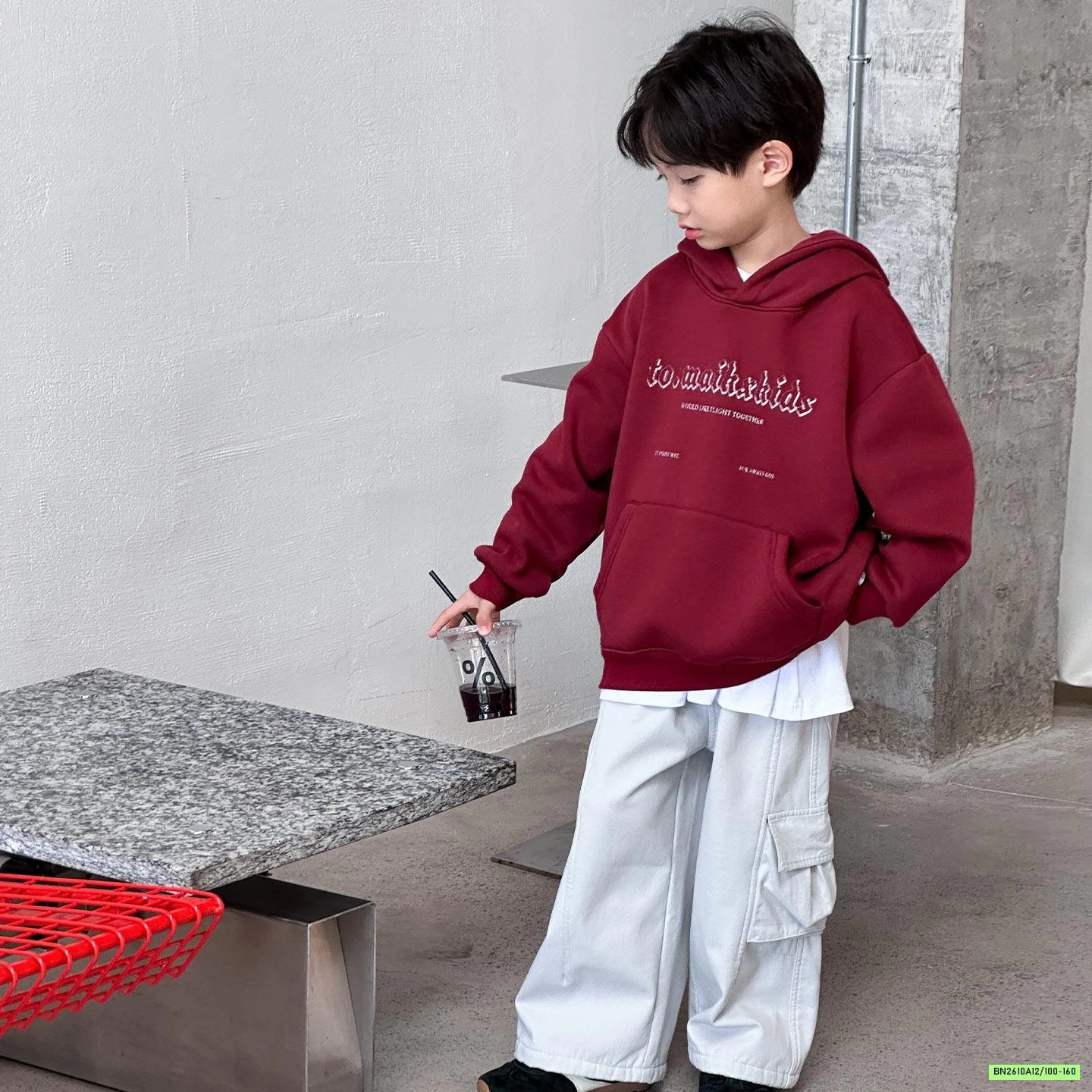 HOODIE NỈ TÚI TRƯỚC LÓT LÔNG CỪU