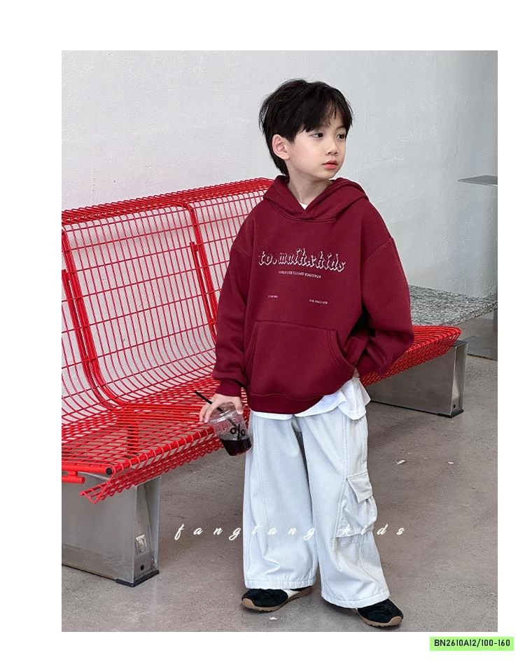 HOODIE NỈ TÚI TRƯỚC LÓT LÔNG CỪU