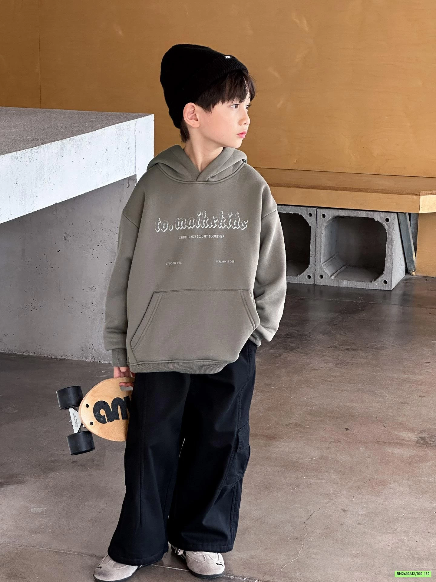 HOODIE NỈ TÚI TRƯỚC LÓT LÔNG CỪU