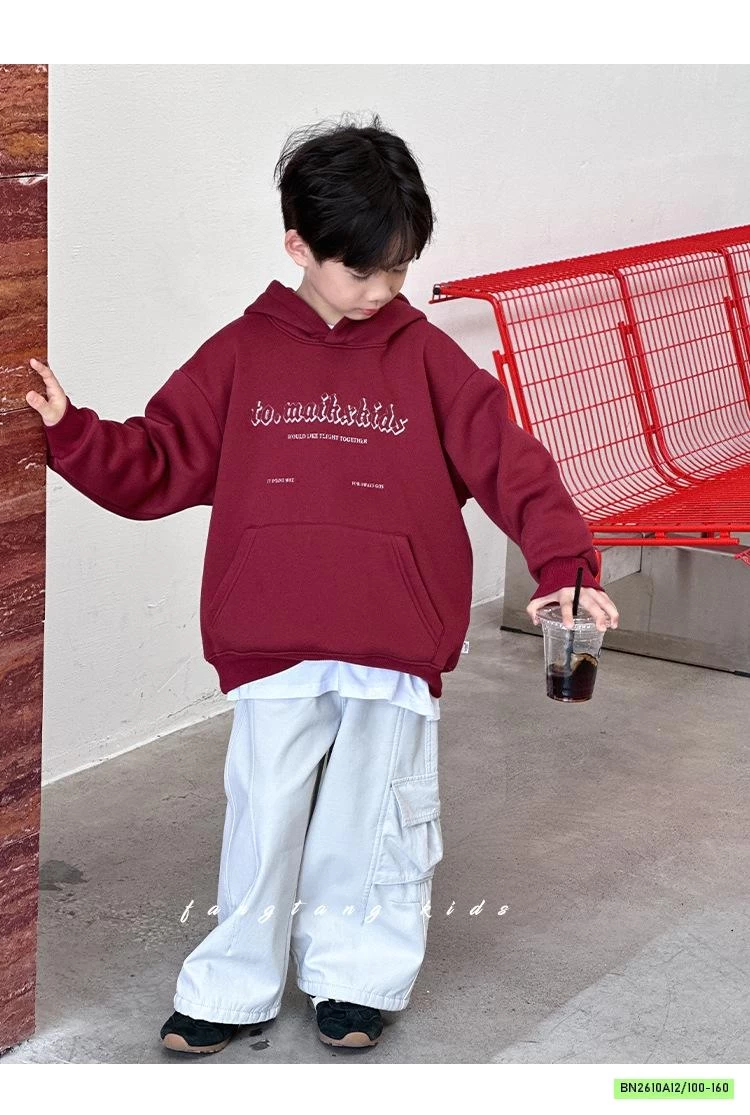 HOODIE NỈ TÚI TRƯỚC LÓT LÔNG CỪU