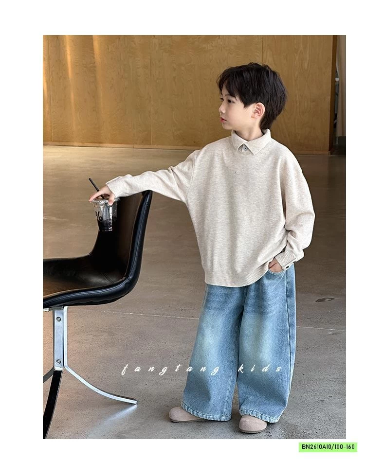 ÁO LEN POLO CÚC CỔ