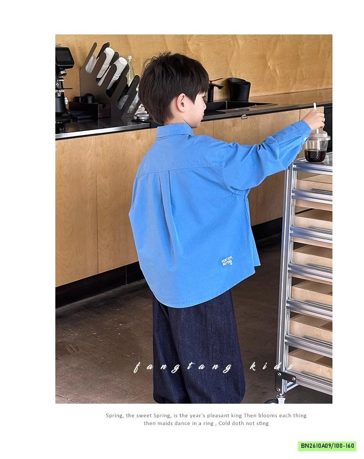 SƠ MI DÀI TAY BASIC TÚI NGỰC