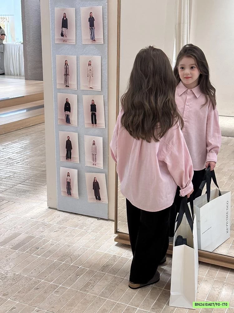 SƠ MI DÀI TAY THÊU LOGO 25F162 AMBB