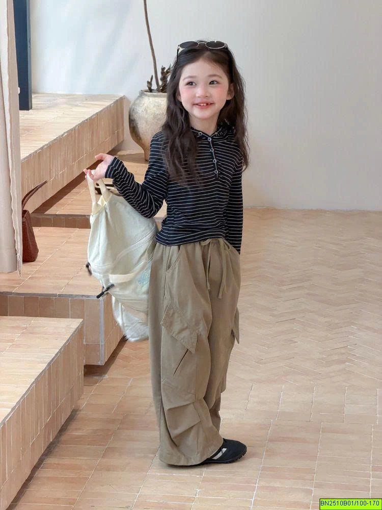 ÁO HOODIE COTOTN KẺ NGANG AMBB 26E158