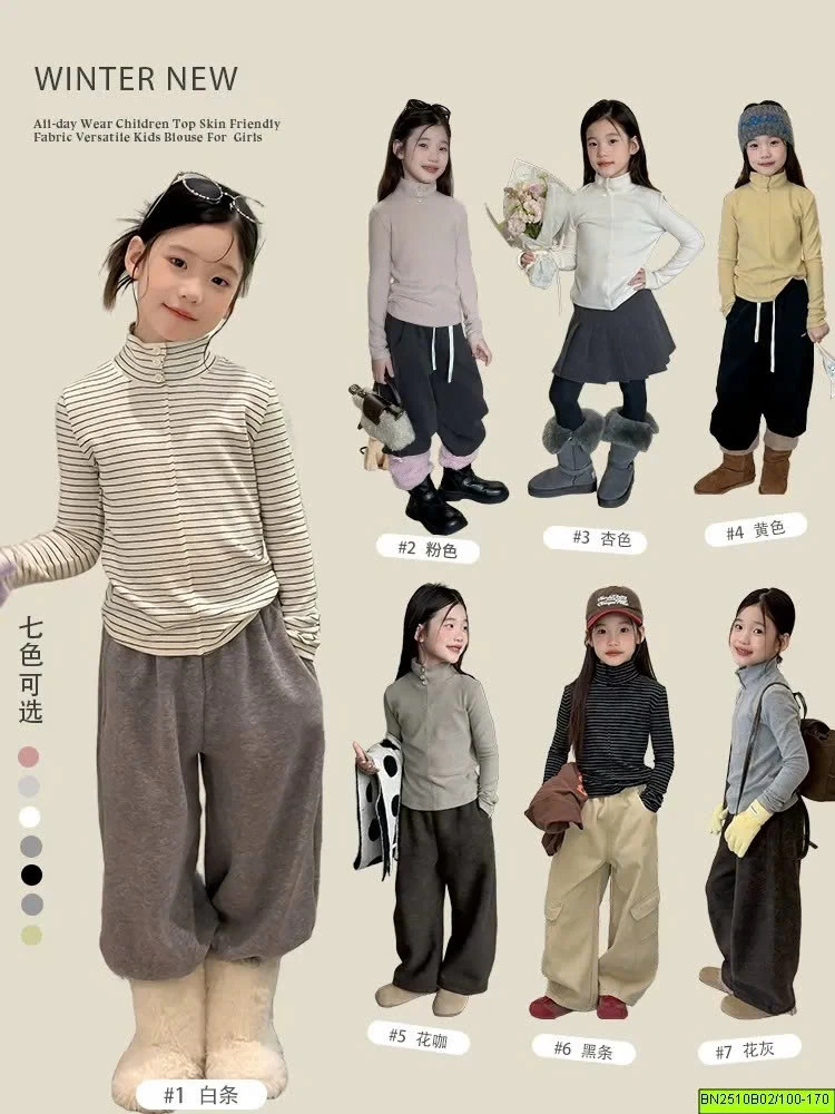 ÁO NỈ CỔ CAO AMBB  26G068