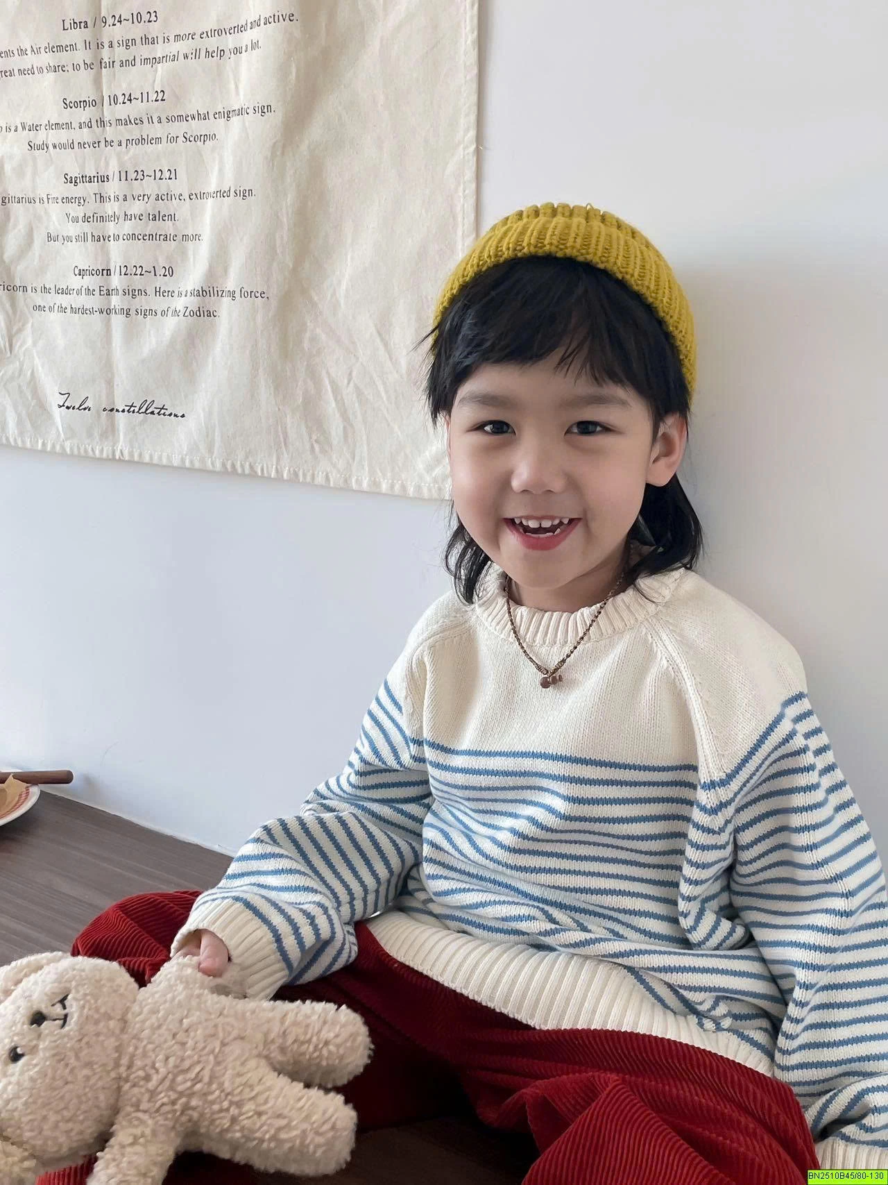 ÁO LEN XANH KẺ NGANG  MTYNIQUEEN