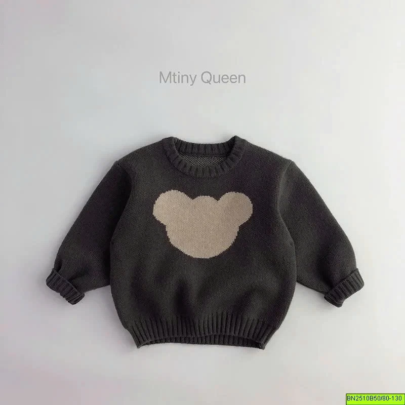 ÁO LEN MẶT GẤU