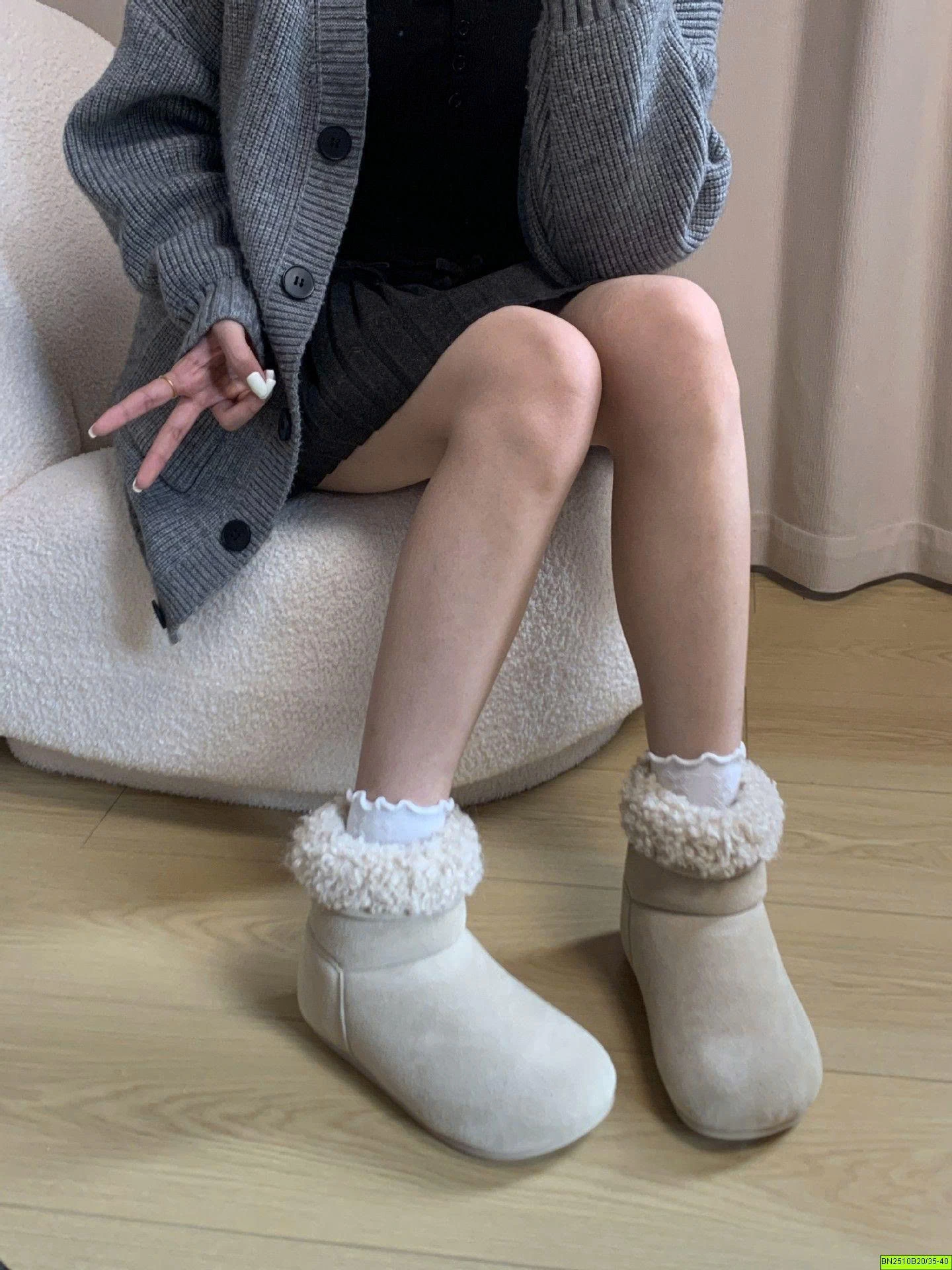 BOOT DA LỘNG LÓT LÔNG