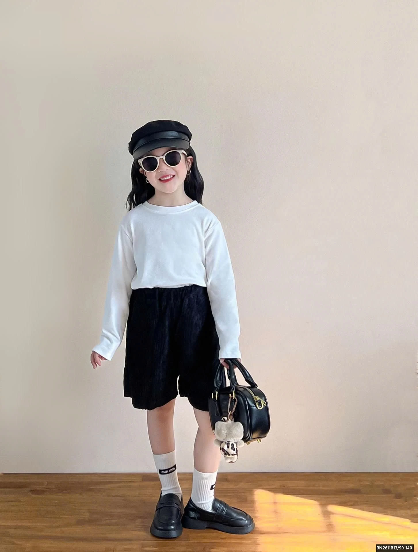 SÉT ÁO MĂNG TÔ CÚC TO MIX QUẤN SHORT NHUNG