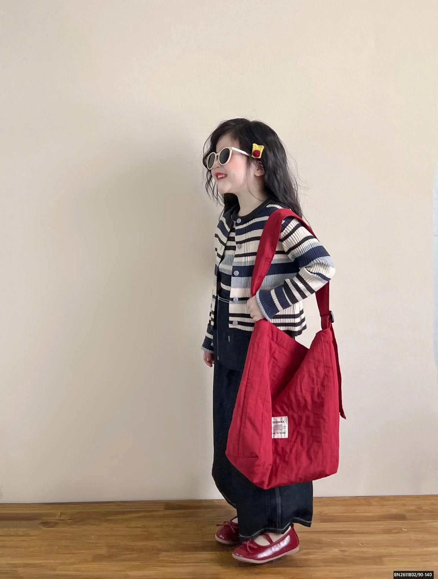 SÉT ÁO LEN KẺ MIX QUẦN ỐNG RỘNG 3 CHI TIẾT