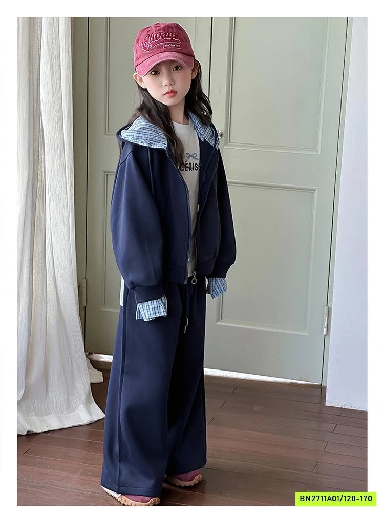 SÉT KHOÁC NỈ XANH THAN PHỐI VIỀN SZ ĐẠI