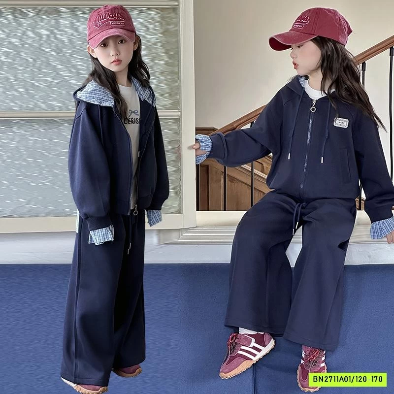 SÉT KHOÁC NỈ XANH THAN PHỐI VIỀN SZ ĐẠI