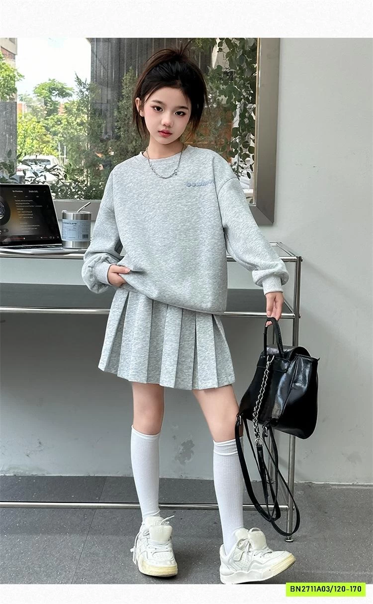 SÉT VÁY NỈ XÁM SZ ĐẠI