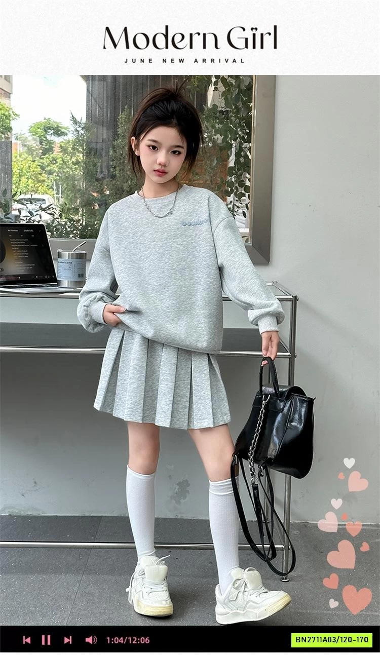 SÉT VÁY NỈ XÁM SZ ĐẠI