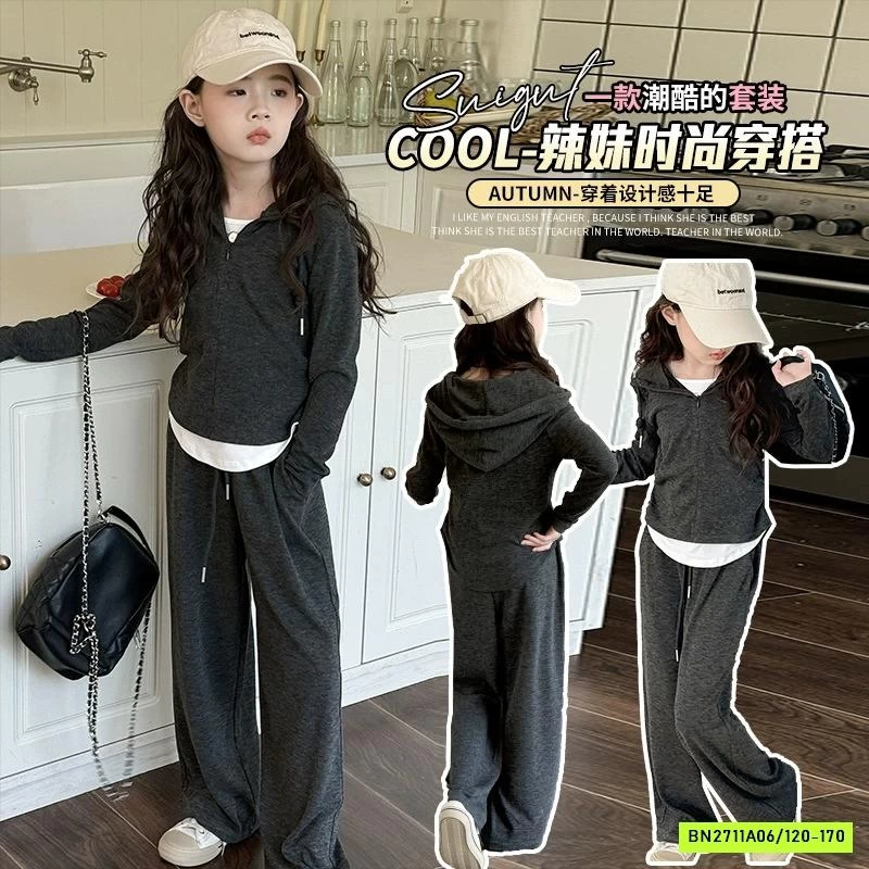 SÉT NỈ XÁM ĐEN ÁO RÚT EO SZ ĐẠI