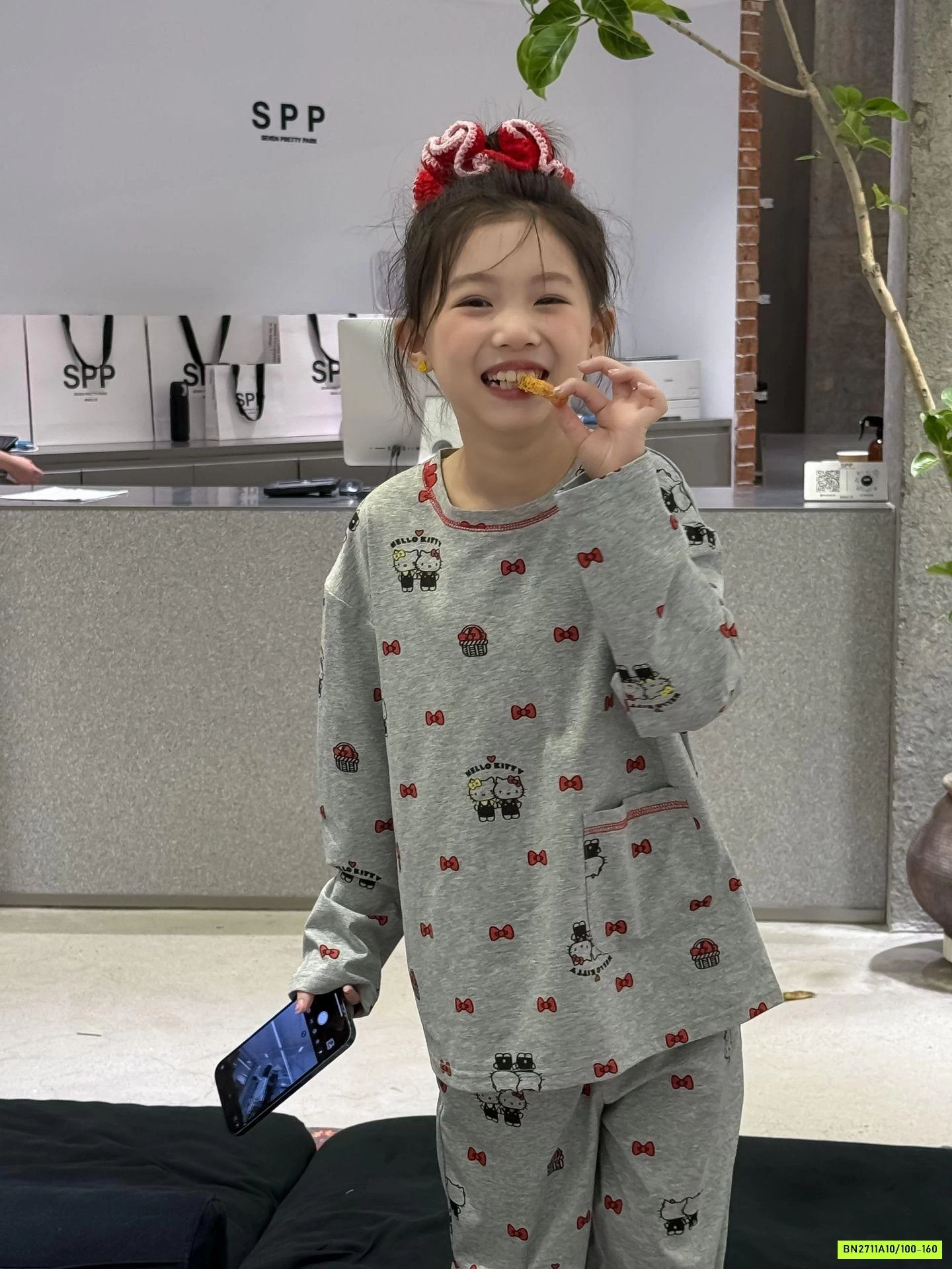 BỘ COTTON XÁM MICKEY