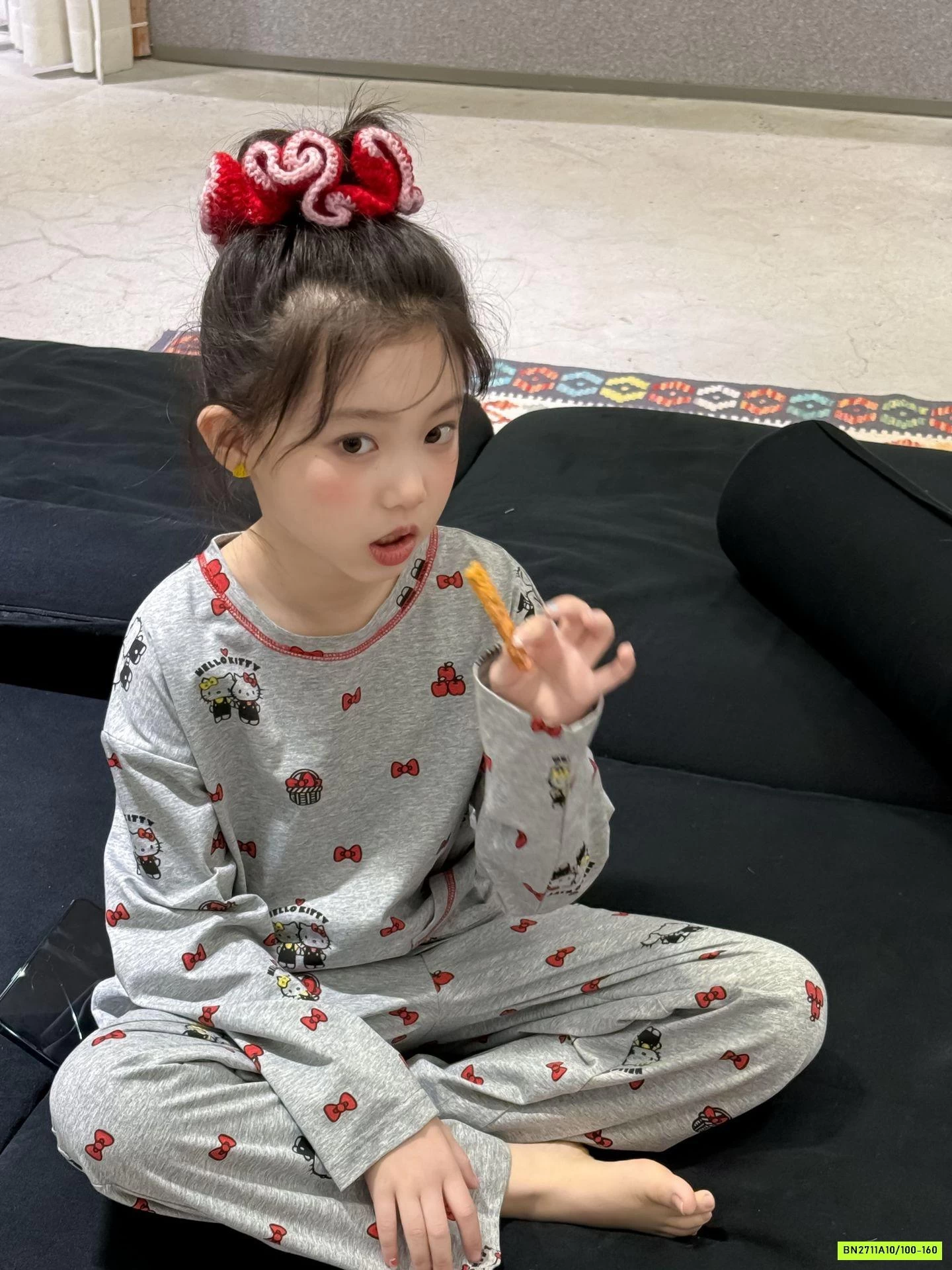 BỘ COTTON XÁM MICKEY