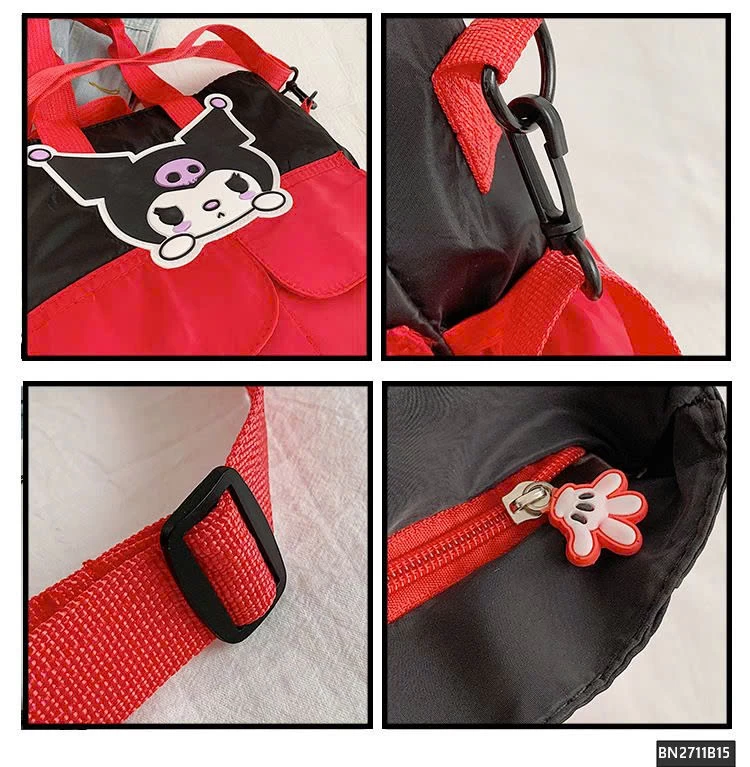 TÚI VẢI  HỌC SINH PHỐI MÀU MICKEY