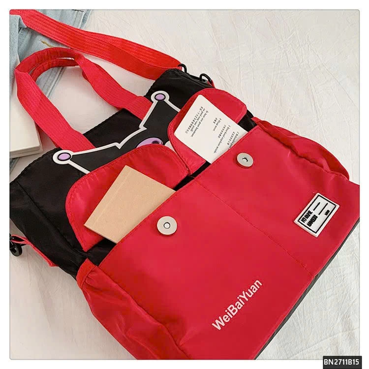 TÚI VẢI  HỌC SINH PHỐI MÀU MICKEY