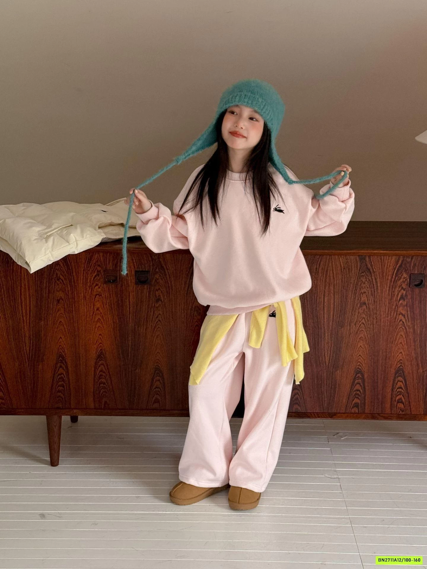 SÉT NỈ HỒNG GILE PHAO