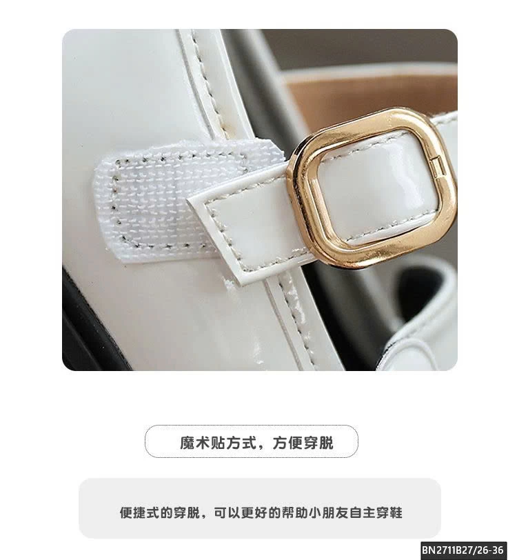 GIÀY MOCA HOA 4 CÁNH DA BÓNG