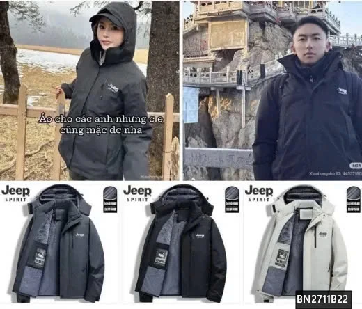 ÁO KHOÁC LÓT LÔNG JEEP