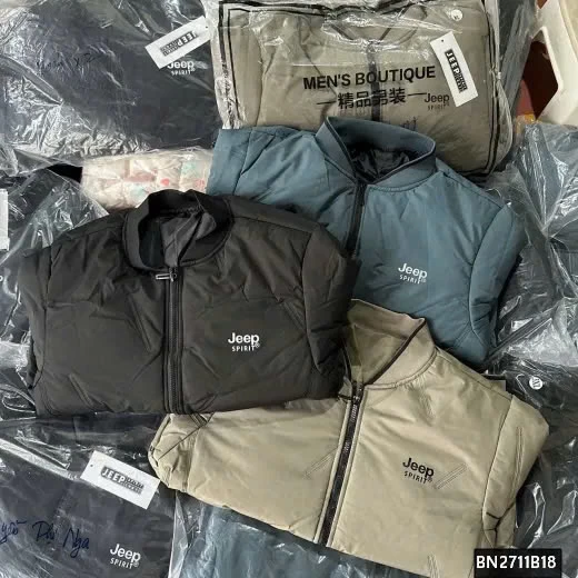 Áo khoác phao bông Jeep