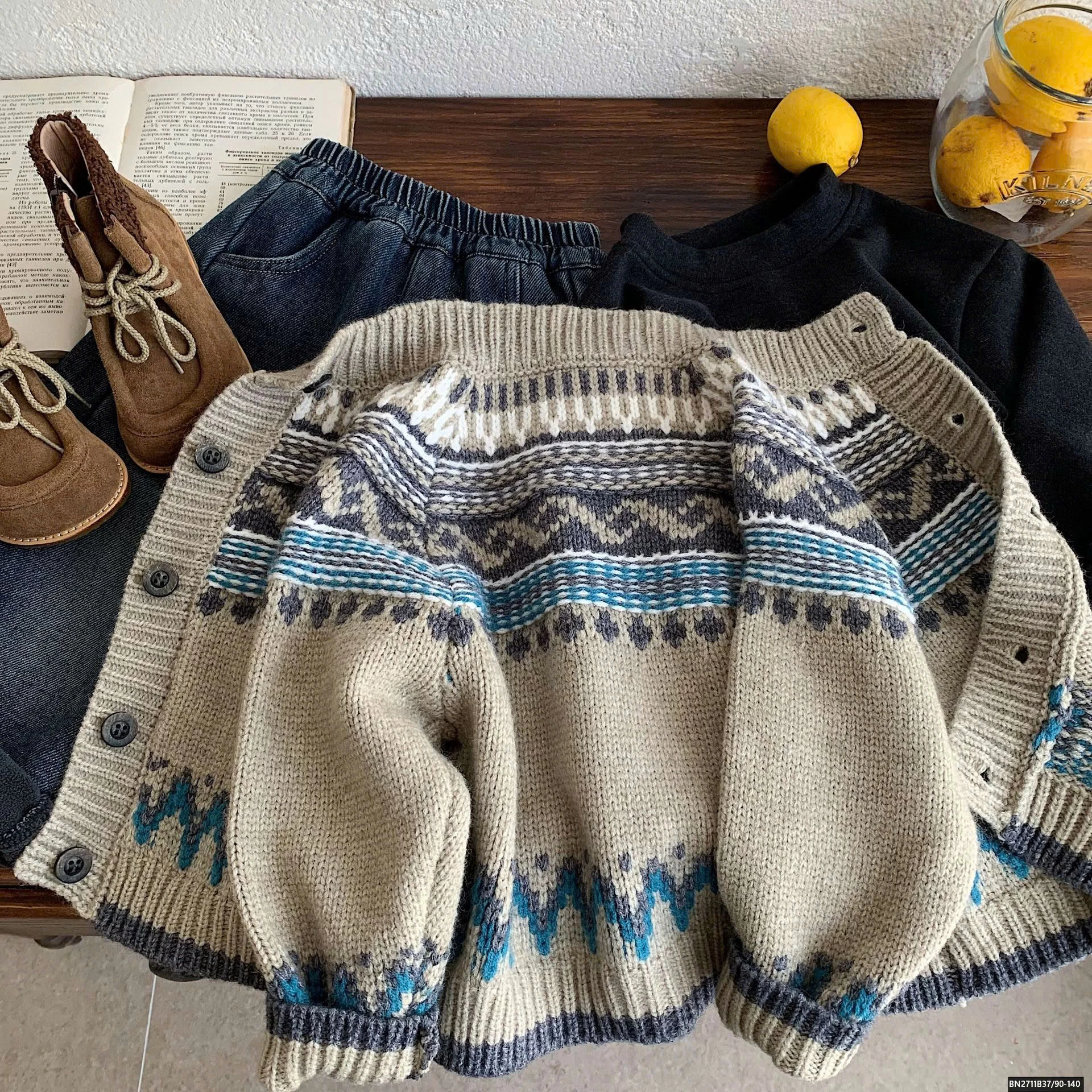 ÁO KHOÁC LEN THỔ CẨM