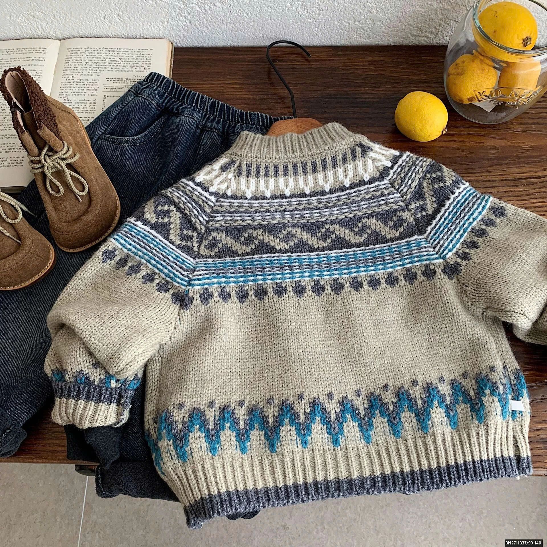 ÁO KHOÁC LEN THỔ CẨM