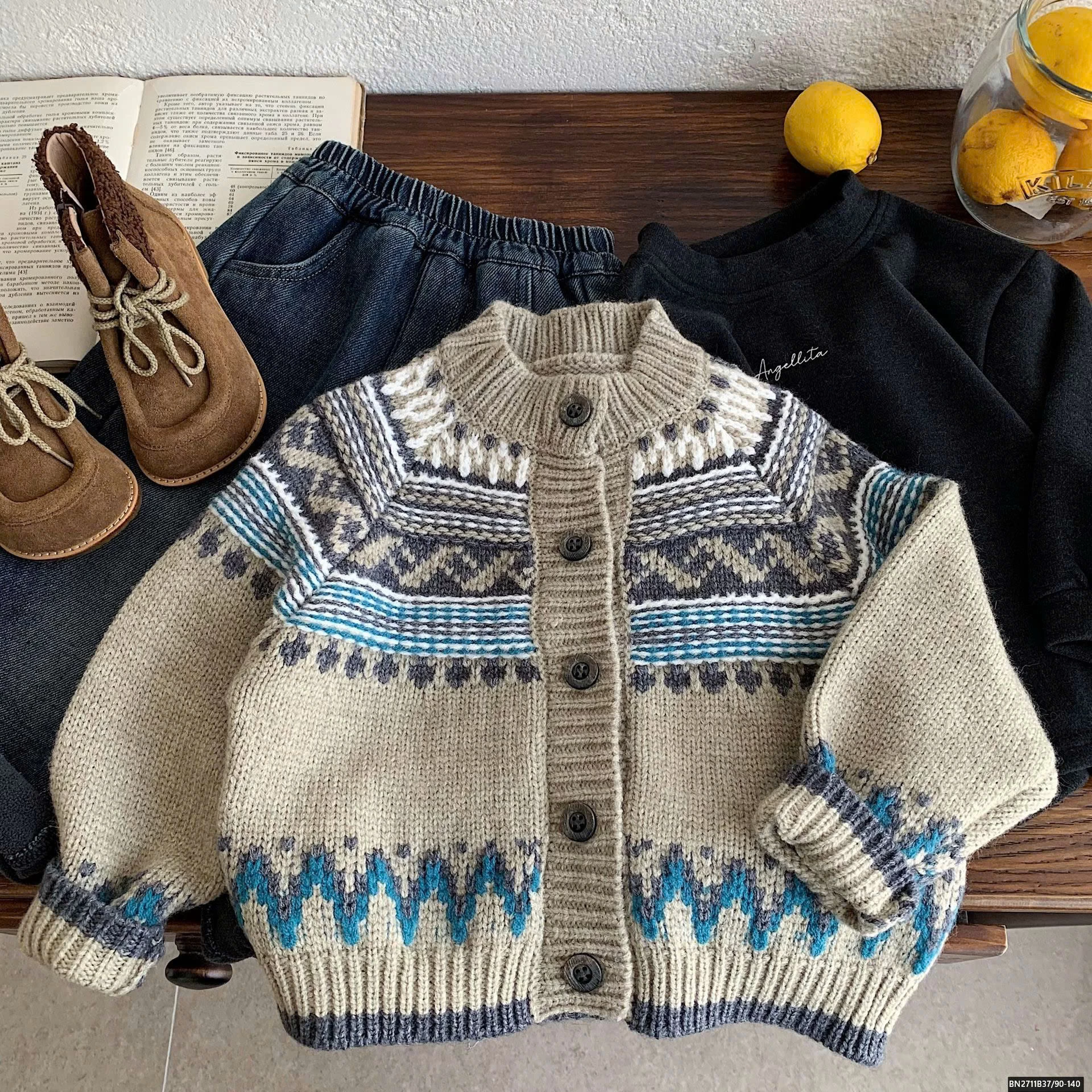 ÁO KHOÁC LEN THỔ CẨM