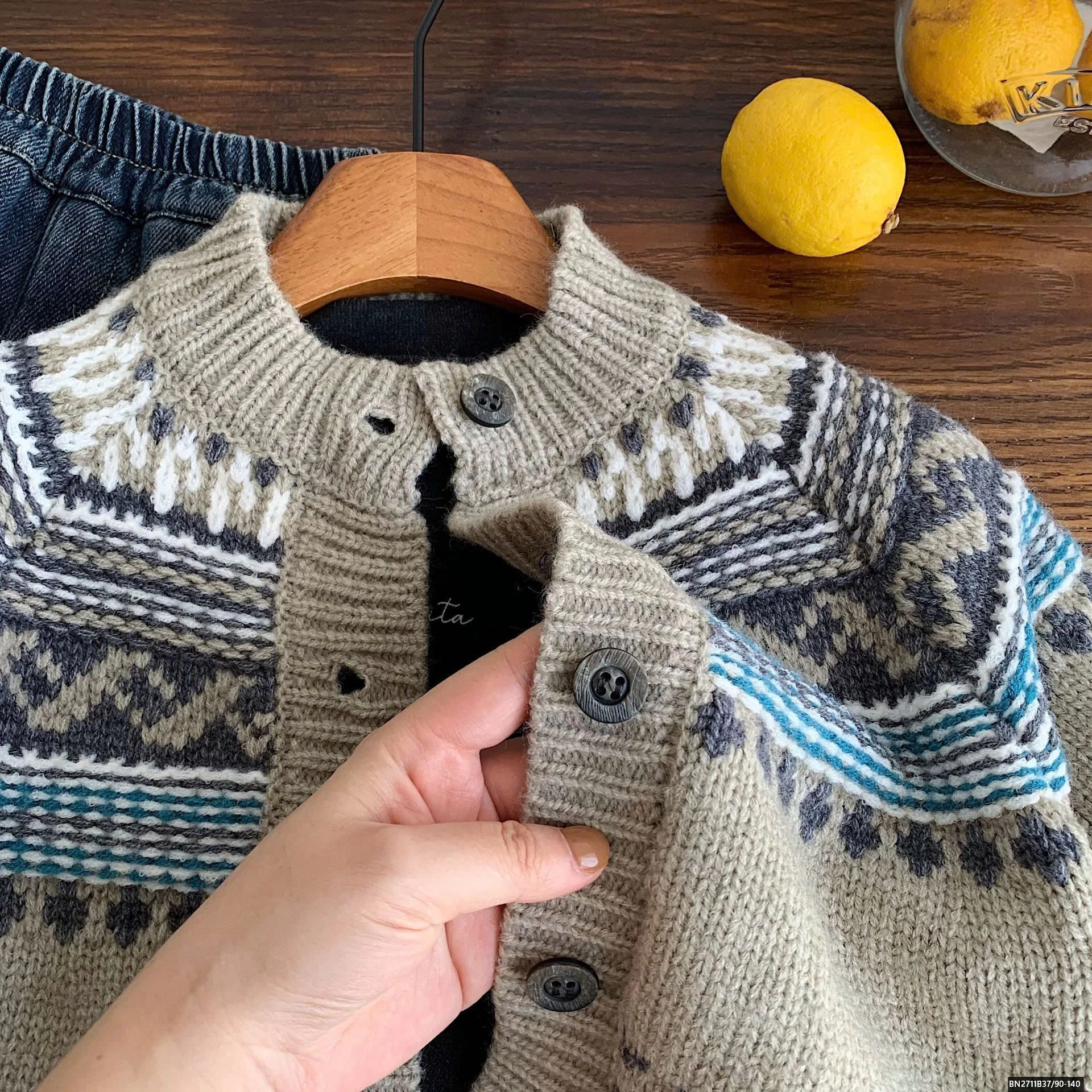 ÁO KHOÁC LEN THỔ CẨM