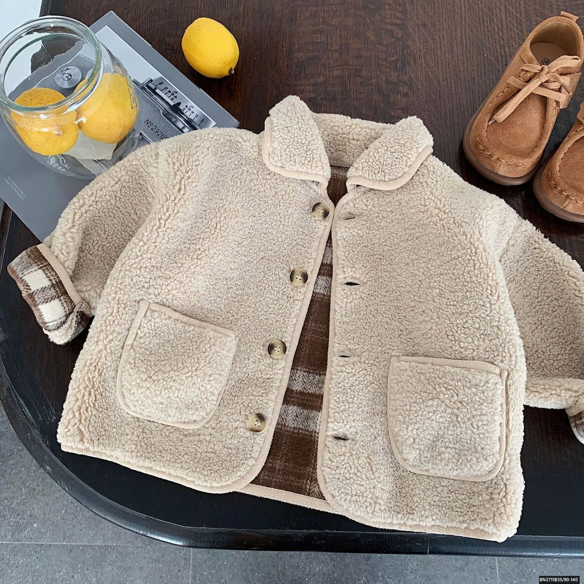 ÁO KHOÁC LÔNG CỪU HÀN QUỐC