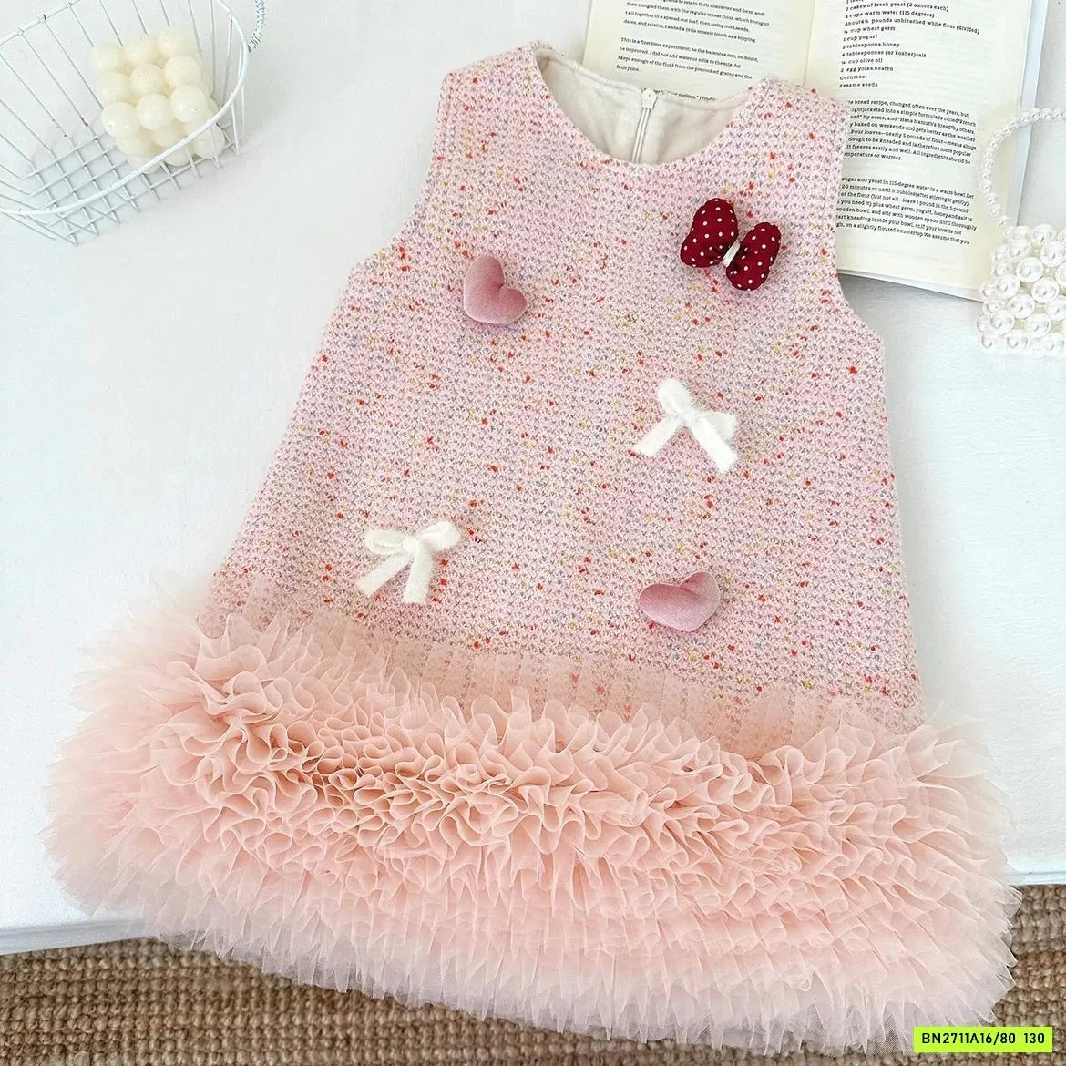 VÁY DẠ CÔNG CHÚA VIỀN REN